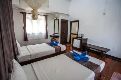 Habitación Deluxe con 2 camas individuales — Phitharom PP Resort